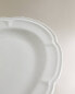 Oval porcelain serving dish Белый, 36 x 25.8 x 2.3 cm - фото #5