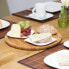 Фото #2 товара Столовая посуда Relaxdays Сервировка стола Сервировочная тарелка Bambus 2 шт.