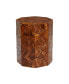 Teak Wood Contemporary Accent Table