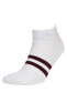 Erkek 5'li Pamuklu Patik Çorap C0142axns