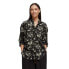 SCOTCH & SODA Printed Oversized Long Sleeve Shirt Dandelion Black, 36 - фото #2