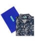 Фото #4 товара Mens Casual Button-Down Hawaiian Shirt - Short Sleeve