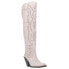 Фото #2 товара Dan Post Boots Loverly Snip Toe Cowboy Womens White Casual Boots DP4377-100