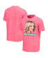 Фото #1 товара Men's Pink Britney Spears Smile Washed Graphic T-shirt