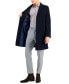 Фото #4 товара Men's Barge Classic Fit Wool/Cashmere Blend Solid Overcoat