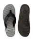 ფოტო #4 პროდუქტის Men's Comfortable Memory Foam Flip Flops