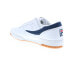 Фото #12 товара Fila Original Fitness Denim 1FM00690-150 Mens White Lifestyle Sneakers Shoes