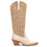 COCONUTS by Matisse Alpine Snip Toe Cowboy Womens Beige, Off White Casual Boots
