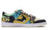 Фото #3 товара Кроссовки Nike Dunk Low Hawaii Plant Pattern Box Artsy Low Black White