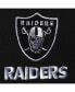 Фото #2 товара Men's Black Las Vegas Raiders Logo Maverick Thermal Henley Long Sleeve T-shirt