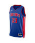 Men's and Women's Jaden Ivey Blue Detroit Pistons 2022 NBA Draft First Round Pick Swingman Jersey - Icon Edition