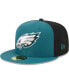Фото #3 товара Men's Midnight Green Philadelphia Eagles Gameday 59FIFTY Fitted Hat