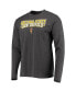 Men's Maroon, Heathered Charcoal Arizona State Sun Devils Meter Long Sleeve T-shirt and Pants Sleep Set