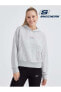 Фото #3 товара W Essential Hoodie Sweatshirt S232243- Kadın Kapüşonlu Sweatshirt Gri
