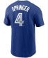 Фото #3 товара Men's Toronto Blue Jays Name & Number T-Shirt - George Springer