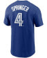 Men's Toronto Blue Jays Name & Number T-Shirt - George Springer