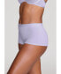 ფოტო #3 პროდუქტის Women's The Boy Short - Modal Silk Rib