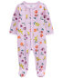 Фото #7 товара Baby Floral Snap-Up Footie Sleep & Play Pajamas 3M