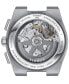 ფოტო #3 პროდუქტის Men's Swiss Automatic Chronograph PRX Stainless Steel Bracelet Watch 42mm