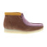 Фото #2 товара Clarks Wallabee Boot 26163074 Mens Brown Suede Lace Up Chukkas Boots