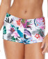 Фото #1 товара Juniors' Surf Floral-Print Swim Shorts