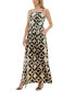 ფოტო #3 პროდუქტის Juniors' Square-Neck Sleeveless Maxi Dress