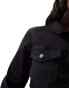 Фото #2 товара ONLY Curve denim jacket in black