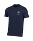 Men's Navy Navy Midshipmen Silent Service Anchor T-shirt