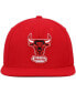 Men's Red Chicago Bulls Hardwood Classics Team Ground 2.0 Snapback Hat