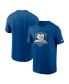 Фото #2 товара Men's Royal Indianapolis Colts 40th Anniversary Essential T-shirt