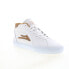 Фото #2 товара Lakai Flaco II Mid MS3220113A00 Mens White Skate Inspired Sneakers Shoes 9