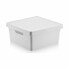 Storage Box with Lid Confortime 10 L With lid Squared (6 Units)