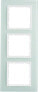 Фото #1 товара Berker 3-fold frame B.7 snow-white glass vertical (10136909)