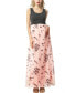 ფოტო #1 პროდუქტის Maternity Floral Print Maxi Dress