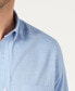 Фото #2 товара Men's Texture Check Stretch Cotton Shirt, Created for Macy's