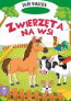 Books And Fun Książeczka Wykrojnik. Zwierzęta na wsi