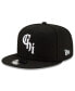 ფოტო #2 პროდუქტის Men's Black Chicago White Sox City Connect 9FIFTY Snapback Adjustable Hat