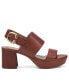 Фото #2 товара Women's Carimma Leather Platform Heel Sandal