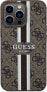 Фото #3 товара Guess Etui Guess GUHMP13LP4RPSW Apple iPhone 13/13 Pro brązowy/brown hardcase 4G Printed Stripes MagSafe