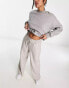 Фото #1 товара ASOS DESIGN pull on trouser in grey stripe