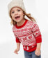 ფოტო #3 პროდუქტის Toddler Girls Fair Isle Sweater, Created for Macy's