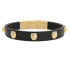 Stylish leather bracelet Lion King JUMB01310JWYGT/U