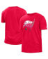 ფოტო #1 პროდუქტის Men's Red Tampa Bay Buccaneers 2022 Sideline Ink Dye T-shirt