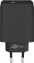 Wentronic USB-Schnellladegerät schwarz3A USB-C Power Delivery 65W