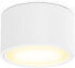 KYOTECH LED Surface-Mounted Ceiling Light Flat with LED GX53 230 V 6 W Warm White 3000 K Ceiling Spotlight Diameter 95 x 55 mm Black Round [Energy Class F]