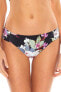 Фото #1 товара Becca by Rebecca Virtue Women's 189707 Tab Side Bikini Bottom Swimwear Size M