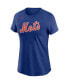 ფოტო #3 პროდუქტის Women's Pete Alonso Royal New York Mets Name and Number T-shirt