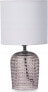 Lampa stołowa Gift Decor Lampa stołowa szklana podstawa DOTS, Ø 16,5 cm