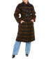 Фото #3 товара Isabel Marant Etoile Laurie Wool-Blend Coat Women's Black 40