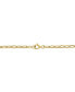 ფოტო #4 პროდუქტის EFFY® Diamond Double Heart 18" Lariat Necklace (1/2 ct. t.w.) in 14k Gold